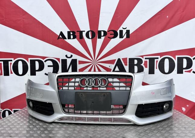 Бампер передний Audi A4 B8 до рестайлинг 