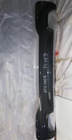 Накладка заднего бампера М пакет на BMW G30 G31 51128064718