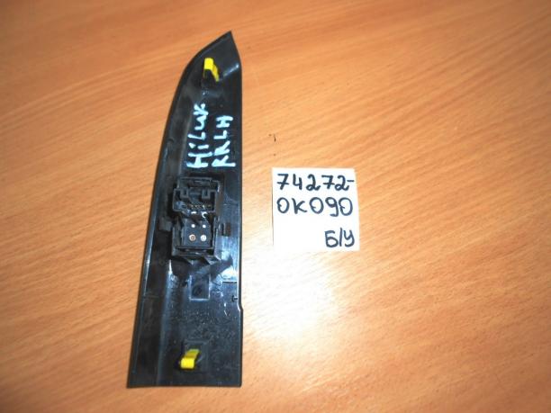 Накладка кнопки стеклоподъёмника RR Lh Б/У 742720K090 742720K090