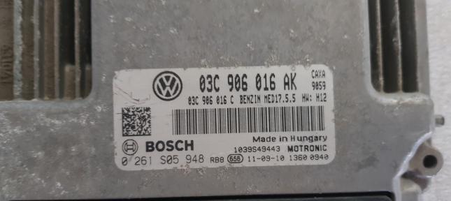 Эбу двигателя 03C906016AK 03C906016AK