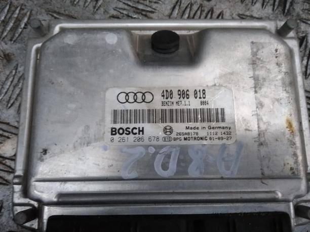 Блок управления двигателем Audi A8 D2 6.0 4D0906018