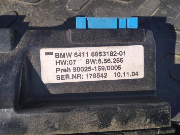 Блок управления климатикой BMW 7 E65/E66 64116953182