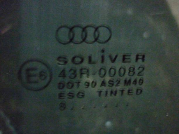 Стекло передней левой двери Audi A3 3 дверка 8L3845201