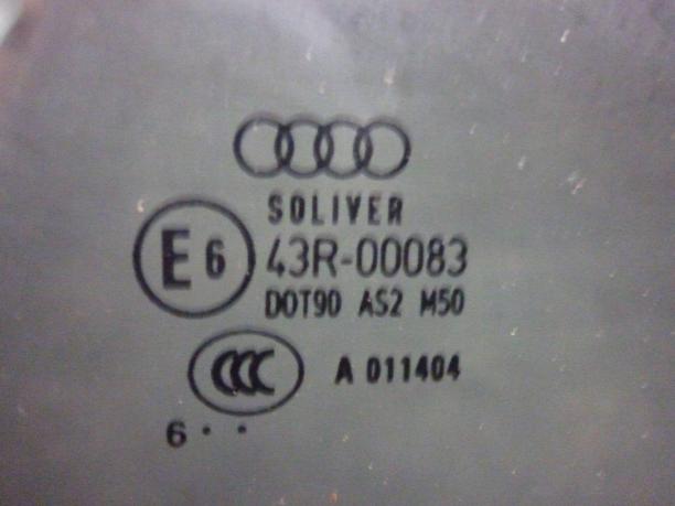 Стекло передней правой двери Audi A6 C6 8E0845022D