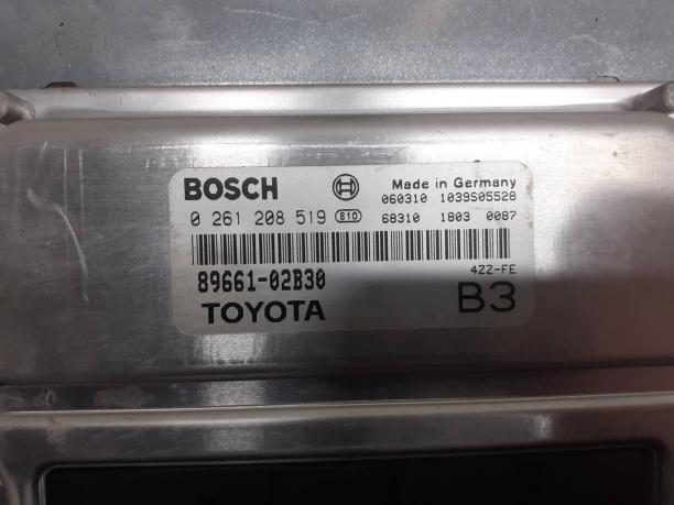 Блок управления двигателем Toyota Corolla E12 89661-02B30