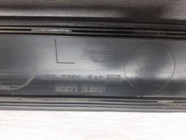 Молдинг двери передней левой Nissan Note E11 80871-9U000