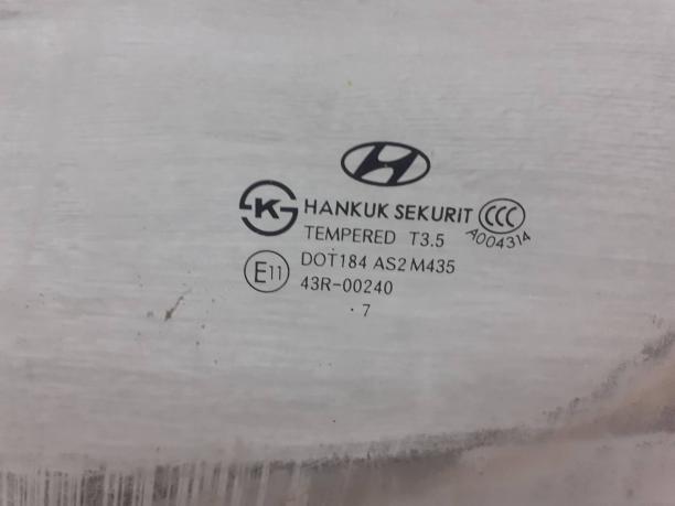 Стекло передней левой двери Hyundai Starex H1 824104H030