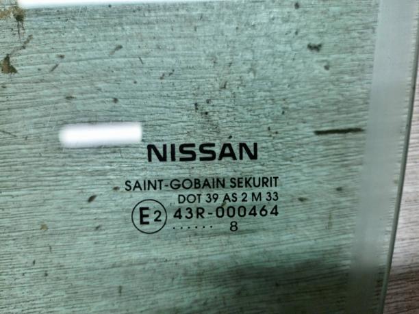 Стекло передней левой двери Nissan Note E11 16528BC20A