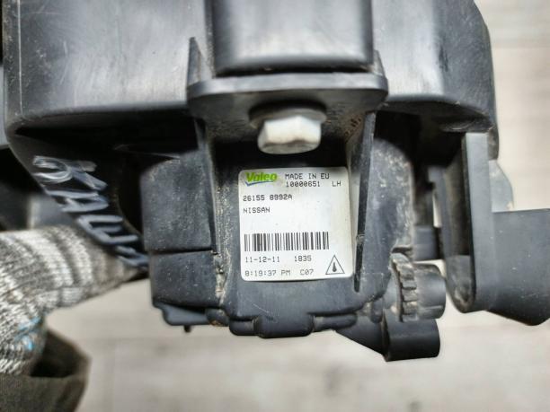 Фара противотуманная левая Nissan Qashqai J10 26155-8992A