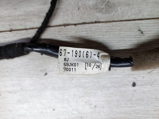 Проводка двери передней Mazda 6 GL GCAGK5458