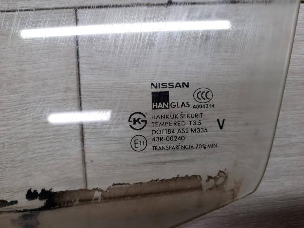 Стекло передней левой двери Nissan Almera Classic B10 8030195F0A