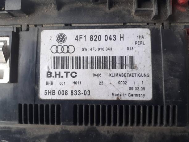  Блок управления климатикой Audi A6 C6 4F1820043