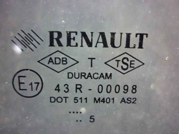 Стекло передней левой двери Renault Megane 2 8200211227