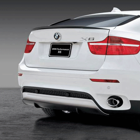 BMW E71 Юбка заднего бампера M Performance X6 51122159366