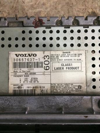 Магнитола штатная Volvo S60 30657637