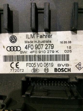Блок управления Audi A6 C6 4F0907279