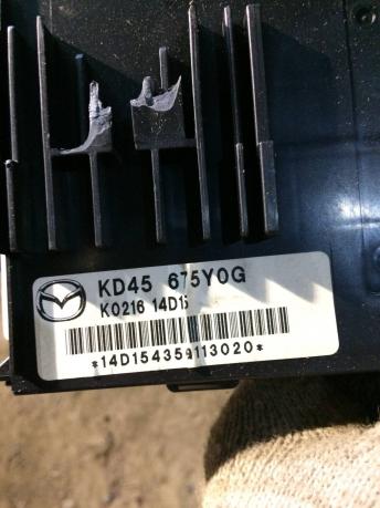 Блок комфорта Mazda CX 5 KD45675Y0G