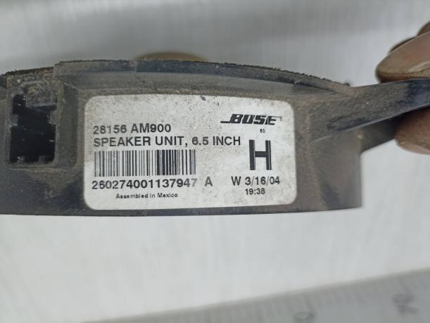 Динамик передней двери Nissan Murano Z50 28156AM900