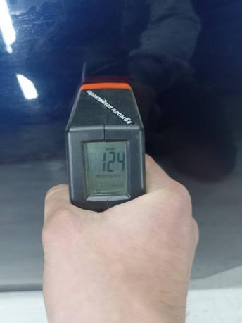 Дверь задняя левая Toyota Corolla E150 синяя 6700412A20