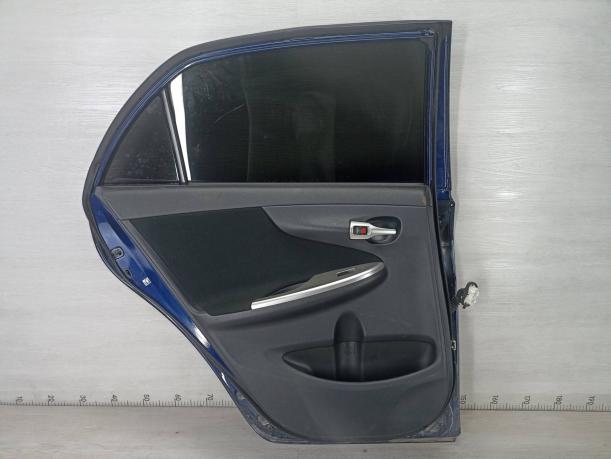 Дверь задняя левая Toyota Corolla E150 синяя 6700412A20