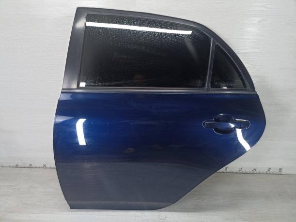 Дверь задняя левая Toyota Corolla E150 синяя 6700412A20