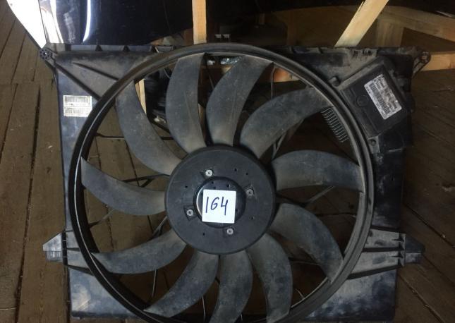 Вентилятор радиатора на мерседес 164 