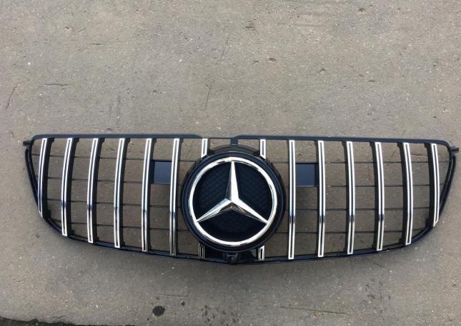 Mercedes GLS GT решетка радиатора хром 