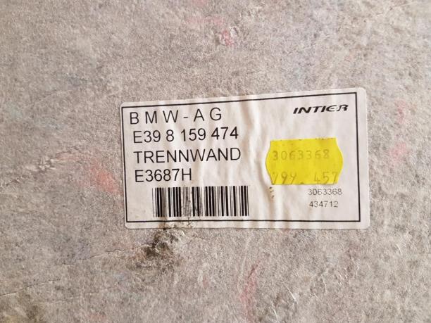 Обшивка багажника BMW 5-серия E39 51478159474