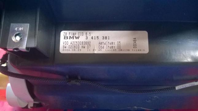 Дисплей информационный монитор  BMW X3 E83 65503415381деф 65503415381деф