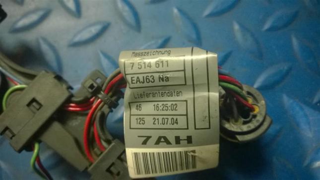 Проводка форсунок BMW X5 E53 12517514610