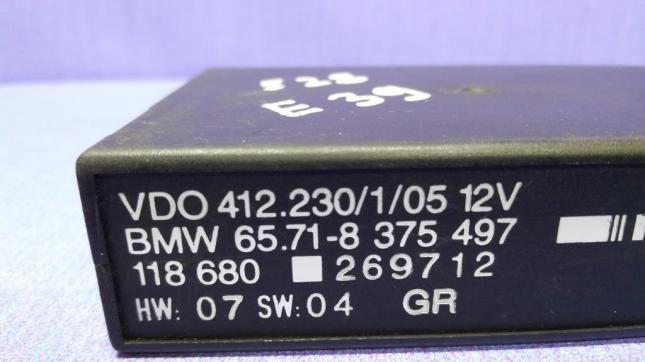 Блок управления круиз контролем BMW 5-серия E39 65718375497