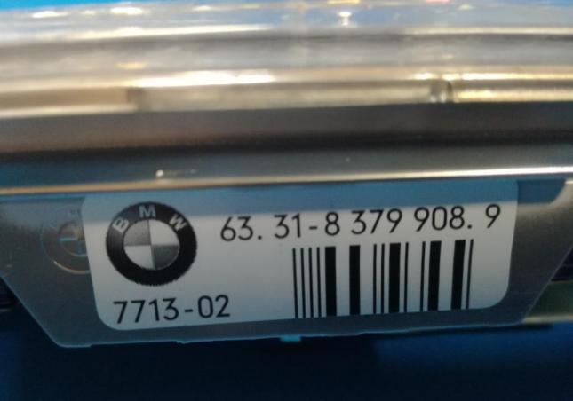 Плафон салонный задний центральный BMW X5 E53 63318379908