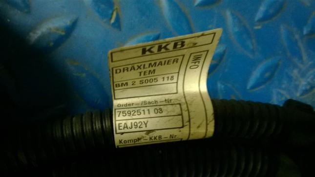 Проводка катушек зажигания BMW X3 F25 12517592511
