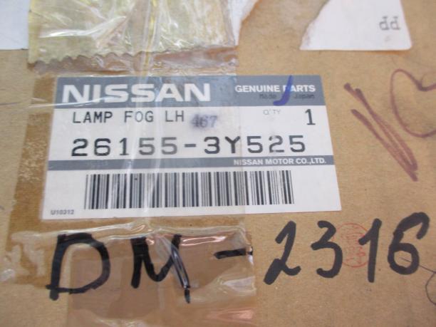 Фара противотуманная левая Nissan Maxima A33 261553Y525