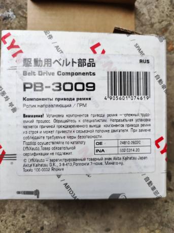 Ролик паразитный Hyundai Getz PB3009