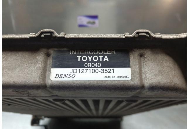 Интеркулер Toyota Avensis 3 179400R040
