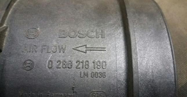 Датчик расхода воздуха mercedes Bosch 0 280 218190 0 280 218190