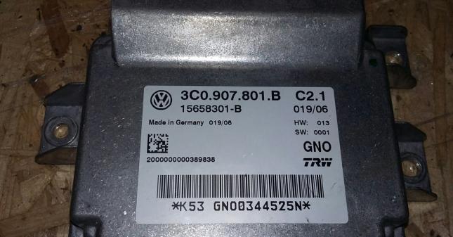 Блок стояночного тормоза Volkswagen Passat B6 3C0907801B