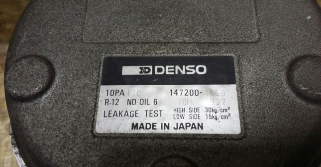 Компрессор конд.Toyota Camry Denso 147200-4669 147200-4669