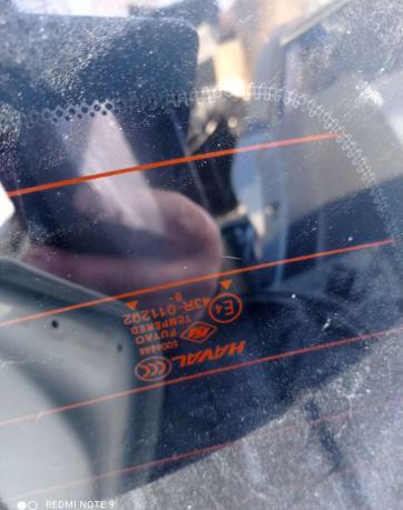 Крышка багажника со стеклом Haval F7x 