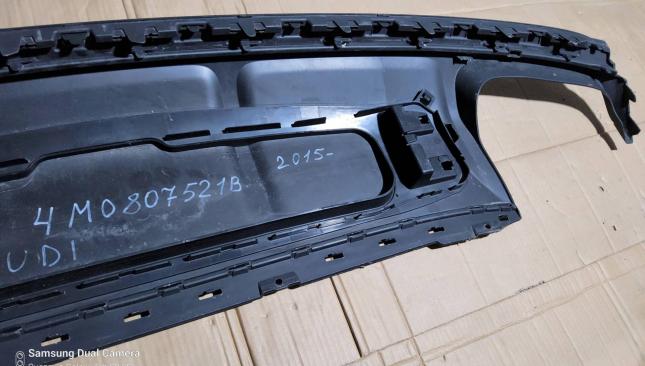 Юбка бампера заднего Audi Q7 4M0807521B