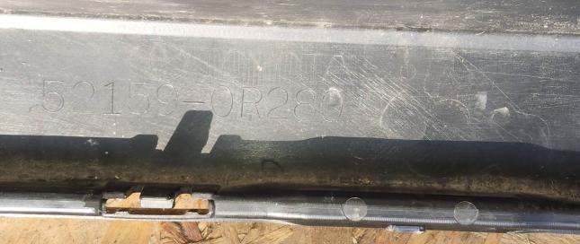 Юбка бампера заднего Toyota RAV 4 5 A50 51159-0R280