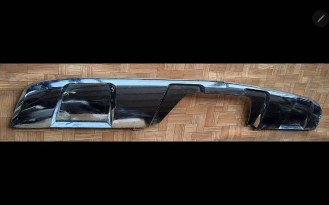 Юбка бампера заднего Mercedes X166 GL/GLS A 166 885 68 25