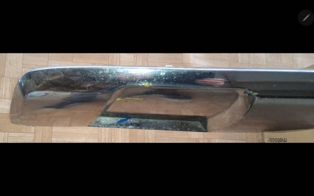 Юбка бампера заднего Mercedes X166 GL/GLS A 166 885 68 25
