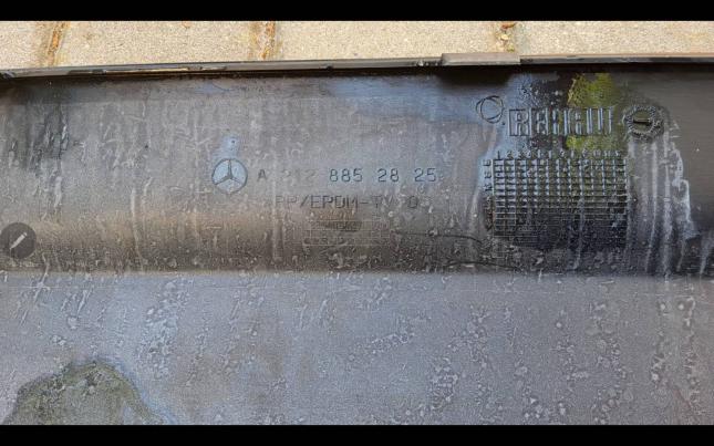 Юбка бампера заднего Mercedes E-class A 212 885 28 25