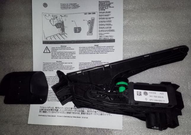Педаль газа Volkswagen Jetta 6PV 008 600-11 6PV 008 600-11