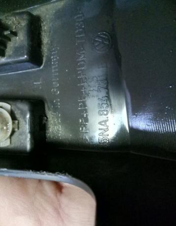 Накладка крыла переднего VW Tiguan 2 5NA854731E 5NA 854 731 E
