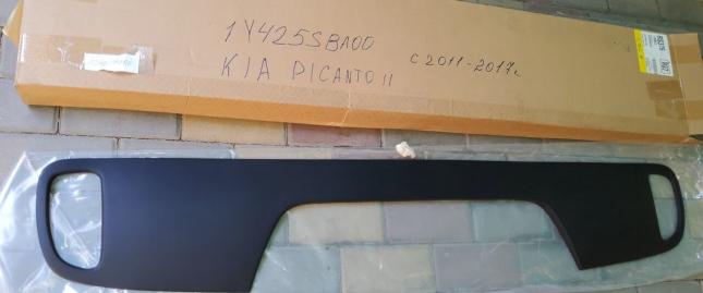 Накладка заднего бампера Kia Picanto 2 1Y425SBA00