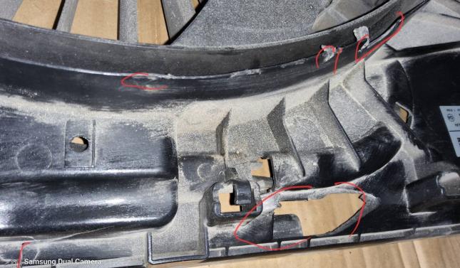 Диффузор Mercedes X166 GL/GLS A0999062500