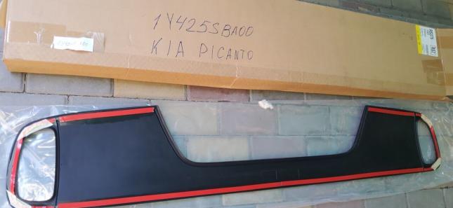 Накладка заднего бампера Kia Picanto 2 1Y425SBA00